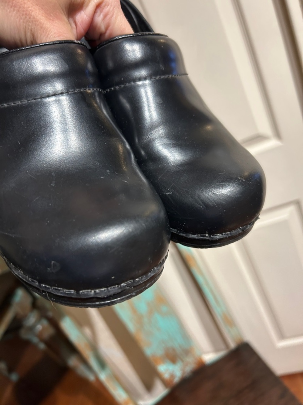 Dansko Black Clogs - Picture 7 of 8